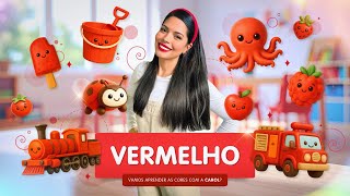 Música para estimular a FALA: conhecendo o VERMELHO! 🎶 ❤️ E mais uma hora e meia de músicas!