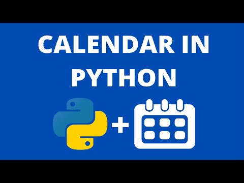 Howto: Whole Year Calendar in Python #shorts | LaptrinhX