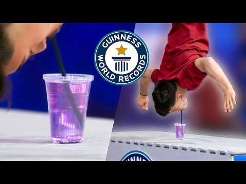 Sipping and Flipping - Guinness World Records