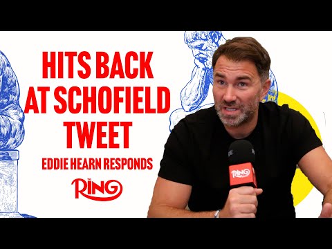 “F**K THEM!” Eddie Hearn BLASTS Floyd Schofield Sr Tweet After Shakur Stevenson Pull Out