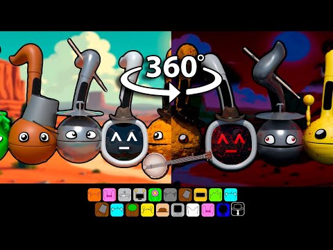 360° VR Sprunki Otamatone new Horror and Norrmal Version (Gegagedigedagedago)