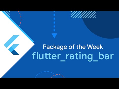 flutter_rating_bar (Package of the Week)
