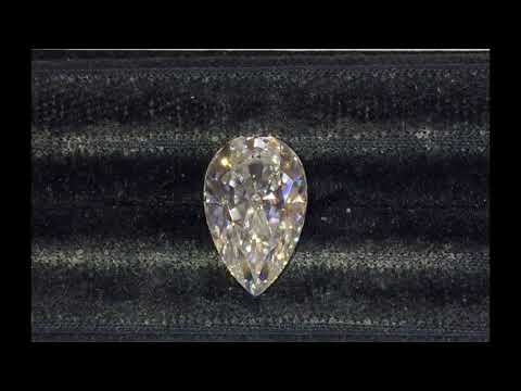 14x9 Pear Shape Moissanite