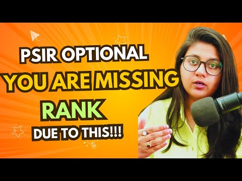 Why PSIR Optional PYQs and Test Series are your best weapon by Riddhi Sharma