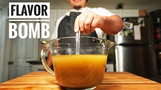 THE chicken stock!