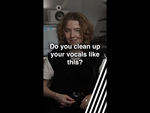 Do you clean up your vocals like this?