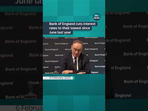 Bank of England cuts interest rates to their lowest since June 2023