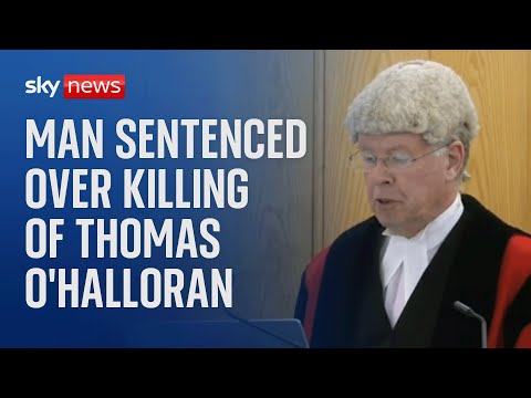 Watch live: Sentencing for the stabbing of 87-year-old Thomas O'Halloran at the Old Bailey
