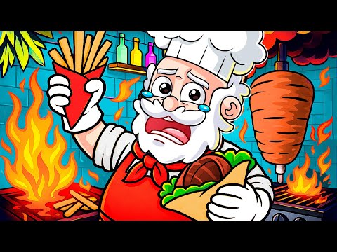 ¡El PEOR RESTAURANTE de BURRITOS del MUNDO! 🌯😂 PANCRACIO en WRAP SIMULATOR