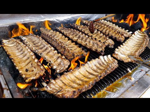 갈비 한달 5,000kg 완판?! 역대급 군침도는 K-갈비 바베큐 몰아보기 BEST 5! Fantastic Korean BBQ Ribs l Korean street food