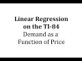 Understanding Linear Regression and Demand Prediction