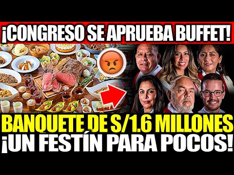 ¡BOMB4ZO CONGRESAL! CONGRESO GASTARÁ MILLONES EN COMIDA MIENTRAS HAY HAMBRE EN EL PAÍS