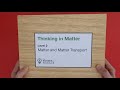 Understanding Matter and Matter Transport