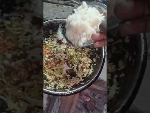 Chicken rice make 🍗💫 #food how to make chicken rice in tamil #tamil #shorts