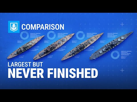 Ship Comparison: Largest, But Never Finished
