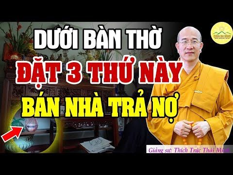 Còn Để 3 Thứ Này Dưới Gầm Bàn Thờ Bảo Sao LÀM MÃI KHÔNG GIÀU, Tiền Vàng Không Cánh Mà Bay - Rất Linh