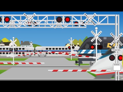 大きい踏切小さい踏切 | Railway Crossings of USA