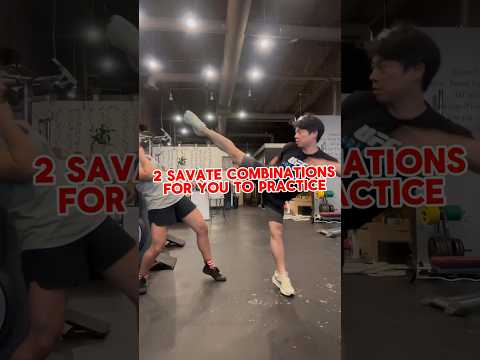 Savate Kicking Combo | Easy to Intermediate Level #savate #mma #karate #martialarts
