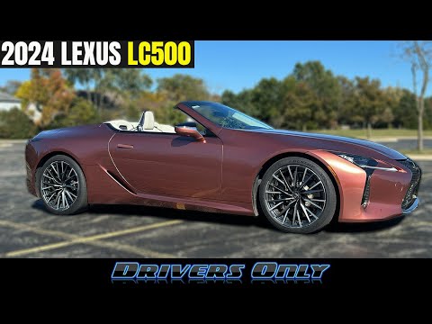 2024 Lexus LC500 Convertible - Best Convertible Available!