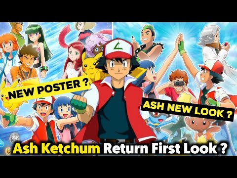 Ash Ketchum Return First Look Poster Leaked ??😳 | Ash Ketchum Return Confirmed ?? | Hindi |