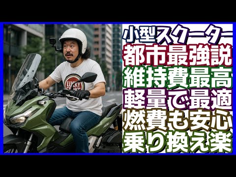 【スクーター最強説】原付二種・小型スクーターが結局の所一番売れてる理由【ADV150】