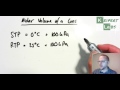Gas Laws and Molar Volume Concepts