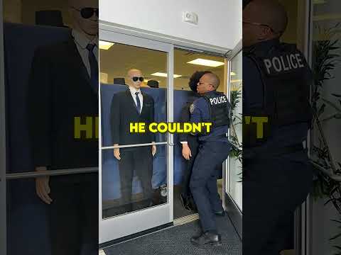 🚓 He hid right in front of the police 😳