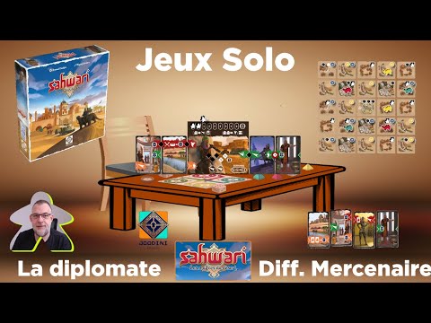 Sahwari - Partie 5 - diplomate | Joodini editions | jeu de société