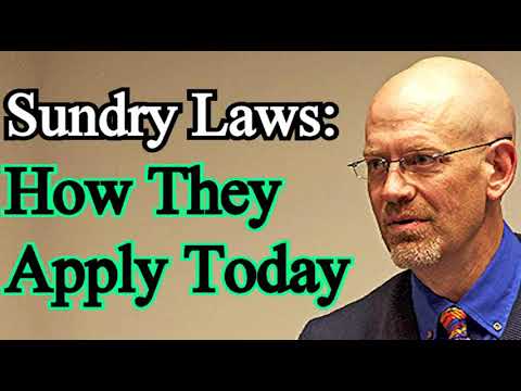 Sundry Laws: How Do They Apply Today? - Dr. James White Sermon / Holiness Code for Today