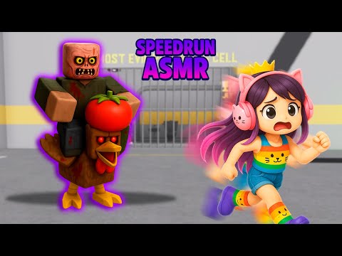 SPEEDRUN - ESCAPE DA PRISÃO DA  EVIL Chicken JOCKEY MANSION Obby - ROBLOX