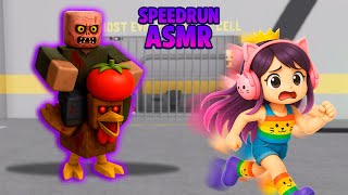 SPEEDRUN - ESCAPE DA PRISÃO DA  EVIL Chicken JOCKEY MANSION Obby - ROBLOX