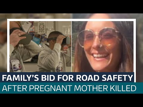 Family of pregnant mum killed by dangerous driver bid to educate young drivers | ITV News