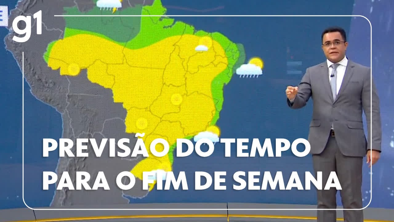 Previsão do tempo saiba como fica o tempo em todo o Brasil