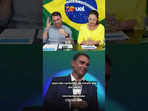 Flávio Bolsonaro diz que seu gabinete achou que e-mails do Missão eram spam
