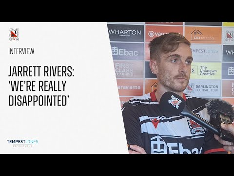 Jarrett Rivers: 'We're really disappointed'