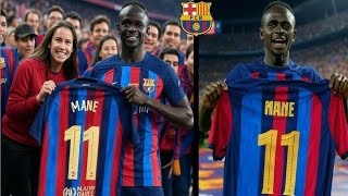 SADIO MANÉ AU BARÇA LE 25 JUILLET 2025 C'EST OFFICIEL - SADIO MANÉ AU BARÇA C'EST BOUCLÉ