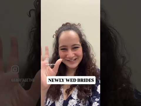 Newly wed brides makes me jealous of their maturity #funnyshorts #wedding #standupcomedy