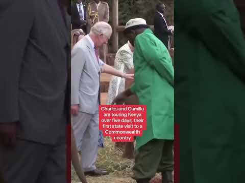 The King and Queen are touring Kenya over five days