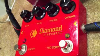 ギター DIAMOND Guitar Pedal FIRE BURST Diamond Fireburst Fuzz - What To Know & Where To Buy