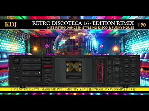Retro Discoteka 16 Remixes Nu Disco & Funky House (CDP 190)(2025)