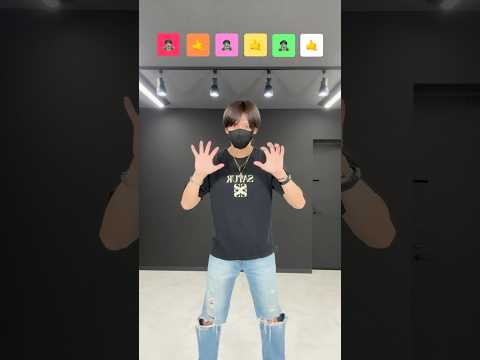 【TokLife - Pusse Pusse】TikTok trend challenge dance tutorial TAKAHARU emoji 🕺🕺🕺#shorts
