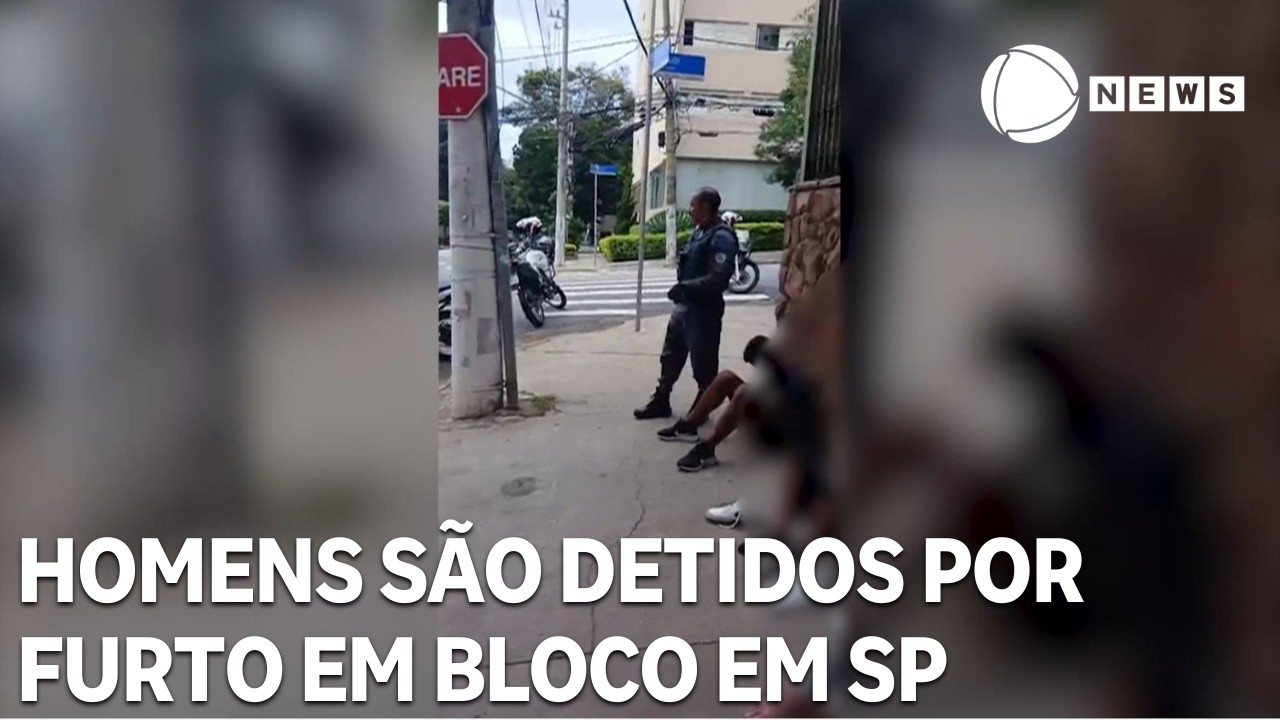 Quatro homens são detidos por furto em bloco de Carnaval em SP