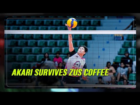 PVL on Tour: Akari denies Zus Coffee's reverse sweep bid | ABS-CBN News