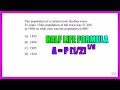 Half-Life and Population Dynamics