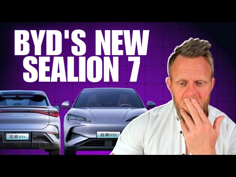 BYD's NEW Sealion 7 is a Tesla Model Y Juniper & Xpeng G6 rival