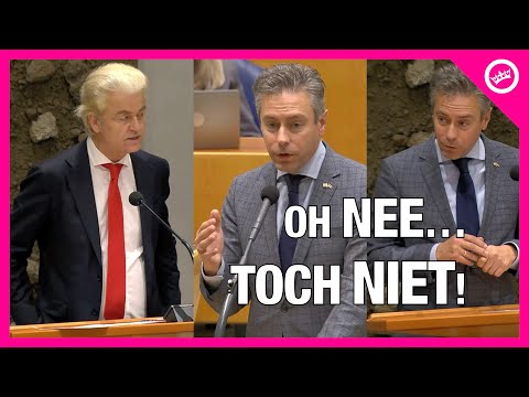 Geert Wilders wil FEMKE HALSEMA ONTSLAAN. SGP doet wel/niet mee