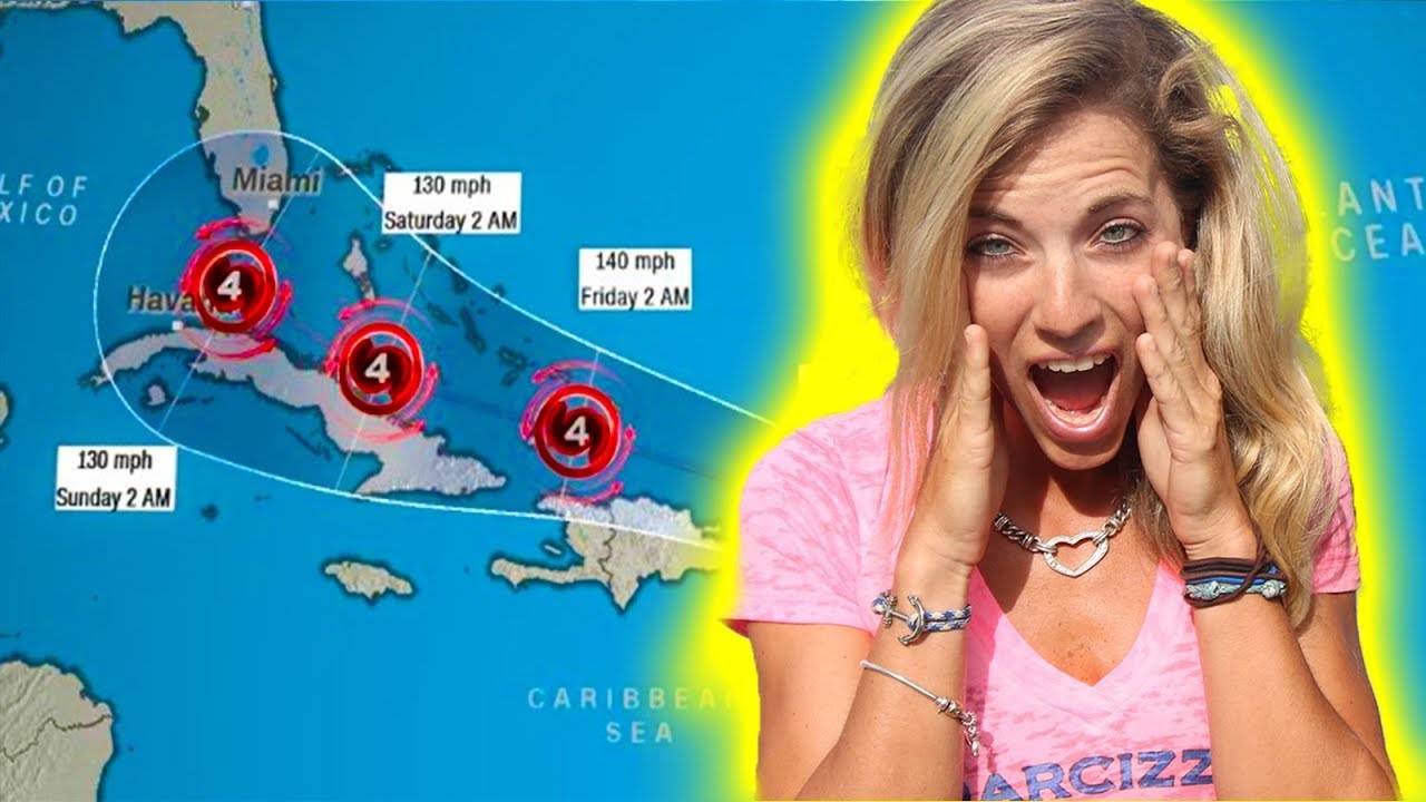 UH OH! Category 5 HURRICANE IRMA is heading right for us!