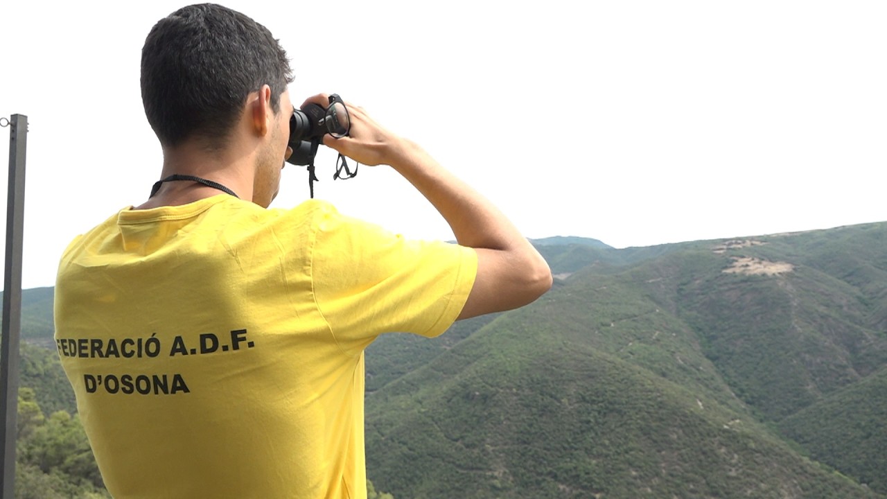 Acaba la campanya de vigilància a la torre de guaita del Serrat de Puigventós
