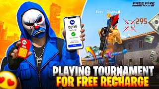 Finally 😍🔥 | Recharge My Jio Sim Worth 899₹ 💸 | By Playing Tournament 🏆 ￼| #freefiremax 