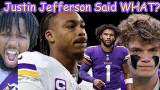 Justin Jefferson said What about JJ McCarthy and Kyler Murray???